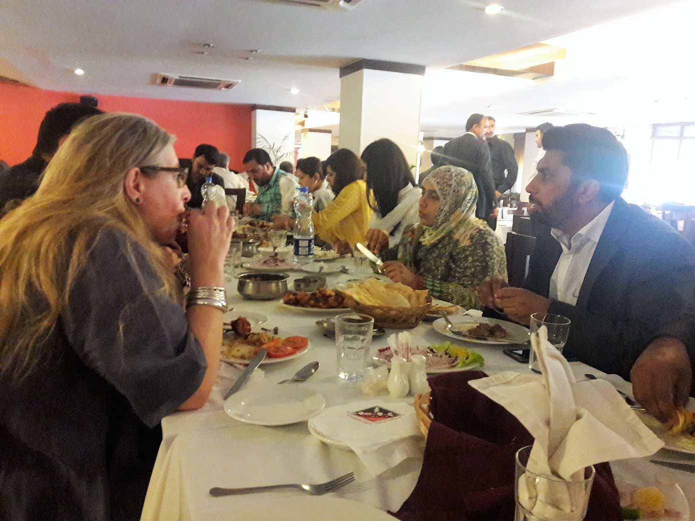 FAREWELL LUNCH FOR IRI STAFF