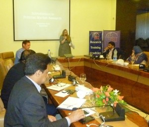 Research Training Academy, module IV on Qualitative Research was held for political party members