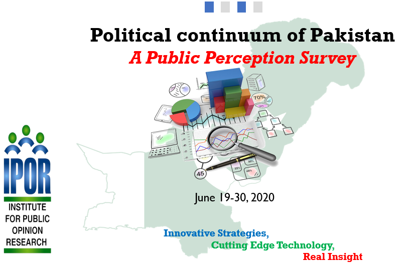 Political continuum of Pakistan a Public Perception Survey
