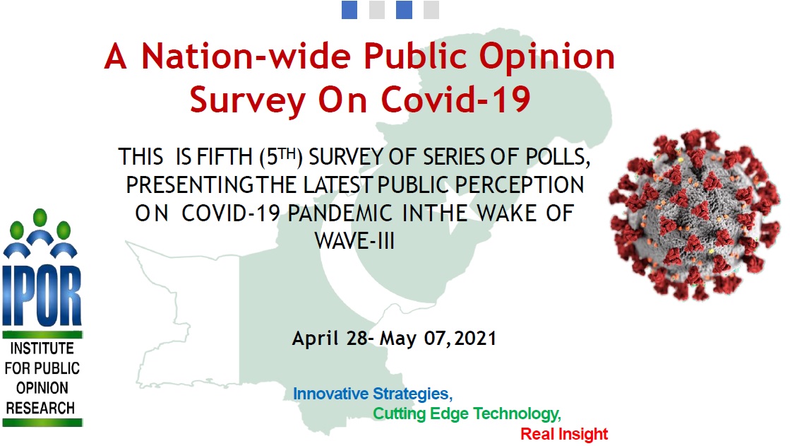Majority believe Coronavirus situation is getting worse in the country