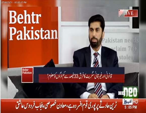 IPOR’s Executive Director appeared on Neo News