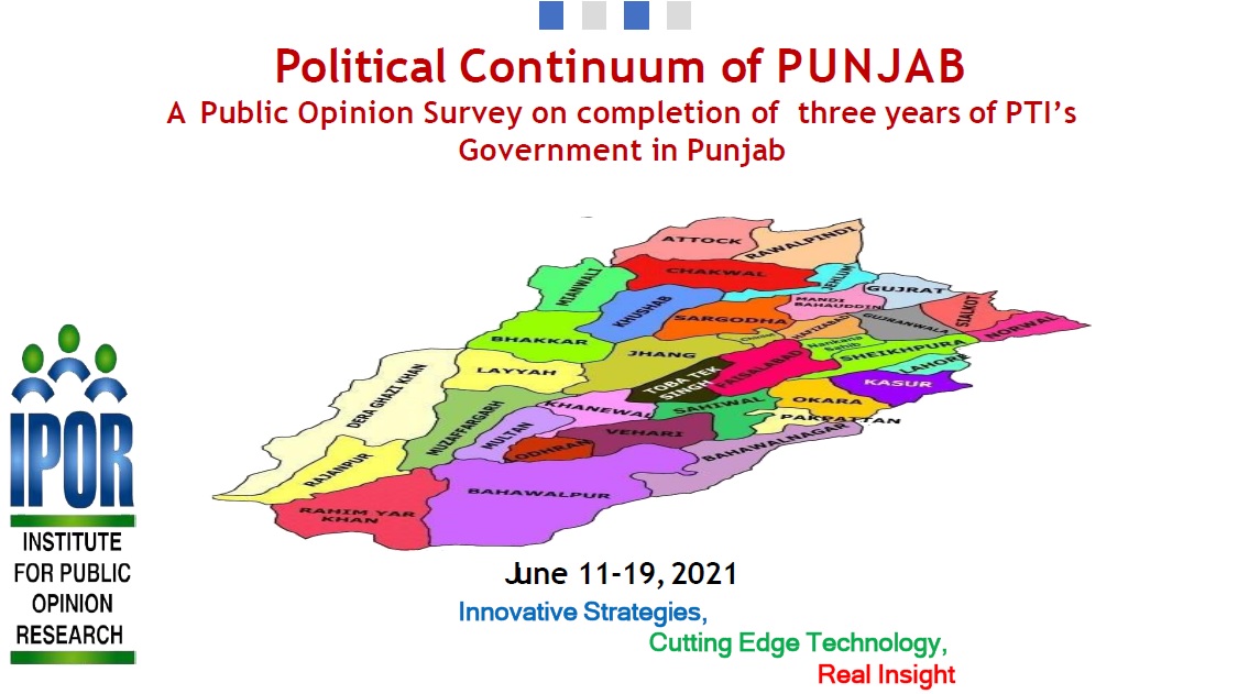 Majority of voters in Punjab wants PTI to complete its 5-year term and PML-N to adopt reconciliatory approach in politics